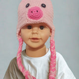 Pig Hat-Handmade- All Sizes Available