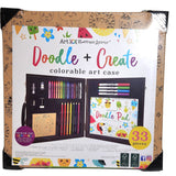 Art 101 Color and Create Colorable Art Case 33 piece set