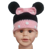 Minnie Mouse Hat- Handmade Crochet